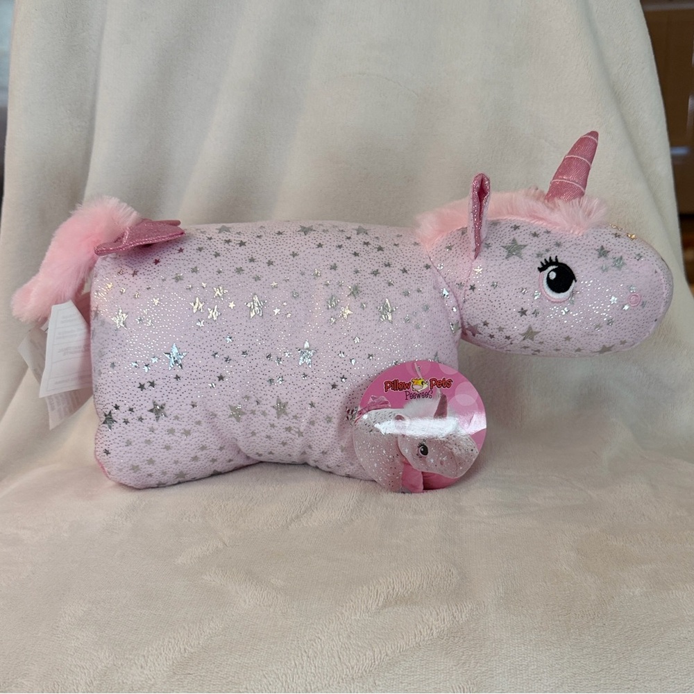 Pillow Pets Sparkly Unicorn